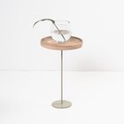 Mesa Flutuante Madeira G Linee Taupe