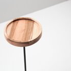 Mesa Flutuante Madeira P Linee Preto