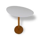 Mesa Formato Orgânico 64x50cm Off White