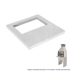 Mesa Frontal Churrasqueira Modelos Básica 74cm Lazer Lazer Coifa Prolongada Ilumine ou Estilo 74cm Atacadão Lazer