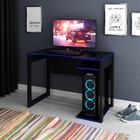 Mesa Gamer 105cm Preto Azul