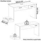 Mesa Gamer 1 Gaveta E Estante Livreiro Arly