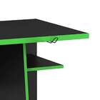 Mesa Gamer Boost Preta E Verde