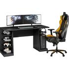 Mesa Gamer Boost Preta E Vermelha