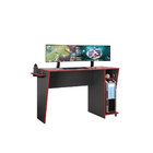 Mesa Gamer Com 02 Nichos 02 Suportes Para Copos Cyber Grafite