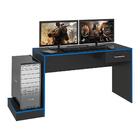 Mesa Gamer Com 1 Gaveta E Suporte De Cpu Multimóveis Cr25205