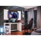 Mesa Gamer Com Painel E Suporte Tv 55" Guilda Multimóveis Bra