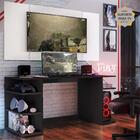 Mesa Gamer Com Painel E Suporte Tv 55" Guilda Multimóveis Pre