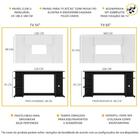 Mesa Gamer Com Painel E Suporte Tv 65" Guilda Multimóveis Pre