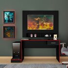 Mesa Gamer Com Painel Para Tv Até 42 Polegadas Flash 1 Gaveta