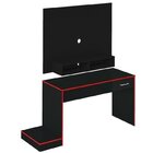 Mesa Gamer Com Painel Para Tv Até 42 Polegadas Flash 1 Gaveta