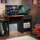 Mesa Gamer Cubatic Preto Vermelho