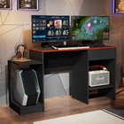 Mesa Gamer Cubatic Preto Vermelho
