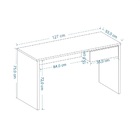 Mesa Gamer De Computador Escrivaninha Quarto Drx 9000 - Preto