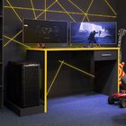 Mesa Gamer Drx 900 Arizona L01 Preto Tx/amarelo Tx  - Amarena