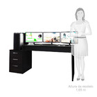 Mesa Gamer Drx Turbo 3 Gv Preta