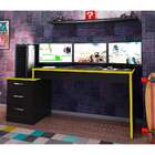 Mesa Gamer Drx Turbo 3 Gv Preta E Amarela