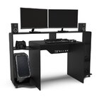 Mesa Gamer E Escritóro Xt Racer Control  Preto/branco
