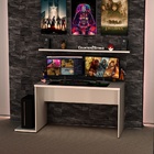 Mesa Gamer Escrivaninha 1200x600 Netmobil - Branco