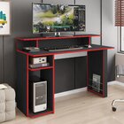Mesa Gamer Escrivaninha 120cm Inspire  Preto