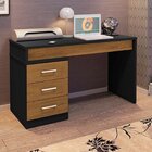 Mesa Gamer Escrivaninha 3 Gavetas Drx5000 Espresso Móveis Pre