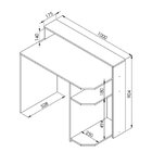 Mesa Gamer Escrivaninha 90cm Power  Preto