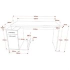 Mesa Gamer Escrivaninha Com Gaveta Shark 1 Gaveta 140cm Preto