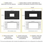 Mesa Gamer Escrivaninha Com Painel Tv 55" Guilda Multimóveis