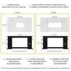 Mesa Gamer Escrivaninha Com Painel Tv 55" Guilda Multimóveis