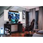Mesa Gamer Escrivaninha Com Painel Tv 65" Guilda Multimóveis