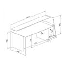 Mesa Gamer Escrivaninha Evolution Preto E Verde