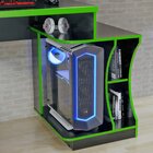 Mesa Gamer Escrivaninha Valdemóveis Preto/verde