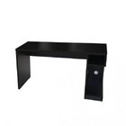 Mesa Gamer Escrivaninha X 136cm Espresso Móveis Preto E Preto