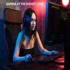 Mesa Gamer Fibra De Carbono Jogos Escritorio Computador Noteb