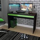 Mesa Gamer Hype Preta E Verde