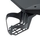 Mesa Gamer Led Pelegrin Pel-004p Preta Metal E Mdf