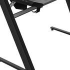 Mesa Gamer Led Pelegrin Pel-004p Preta Metal E Mdf