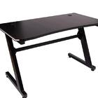 Mesa Gamer Led Pelegrin Pel-007p Preta Metal E Mdf