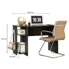 Mesa Gamer Leeds Q01 - Preto