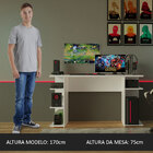 Mesa Gamer Madesa 9409 - Branco