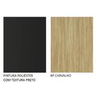 Mesa Gamer Madesa 9409 - Carvalho/preto