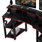 Mesa Gamer Me4167  Preto/vermelho