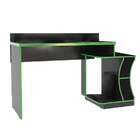 Mesa Gamer Motion Preta E Verde