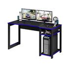 Mesa Gamer Multimóveis Cr25049 Preta/azul