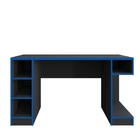 Mesa Gamer Mundi Preto Azul