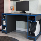 Mesa Gamer Mundi Preto Azul