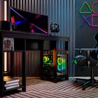 Mesa Gamer Munique Preta