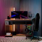 Mesa Gamer Munique Preta Nature