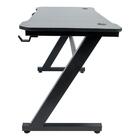 Mesa Gamer Pelegrin Pel-002p Preta Metal E Mdf