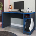 Mesa Gamer Planet Preto Azul